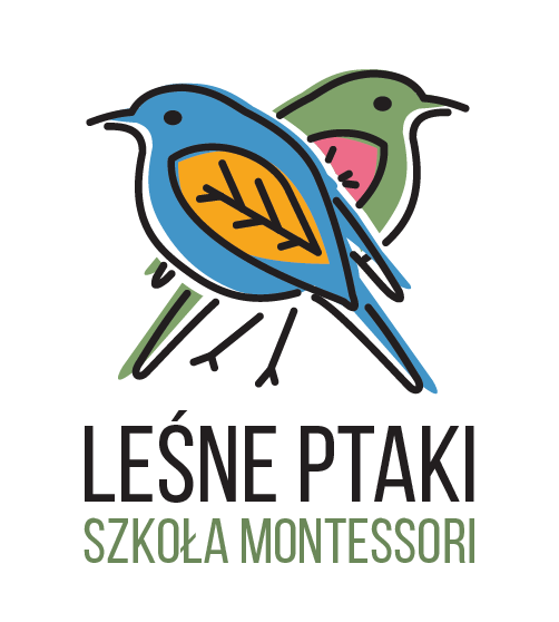 Logo Leśne Ptaki - Szkoła Montessori